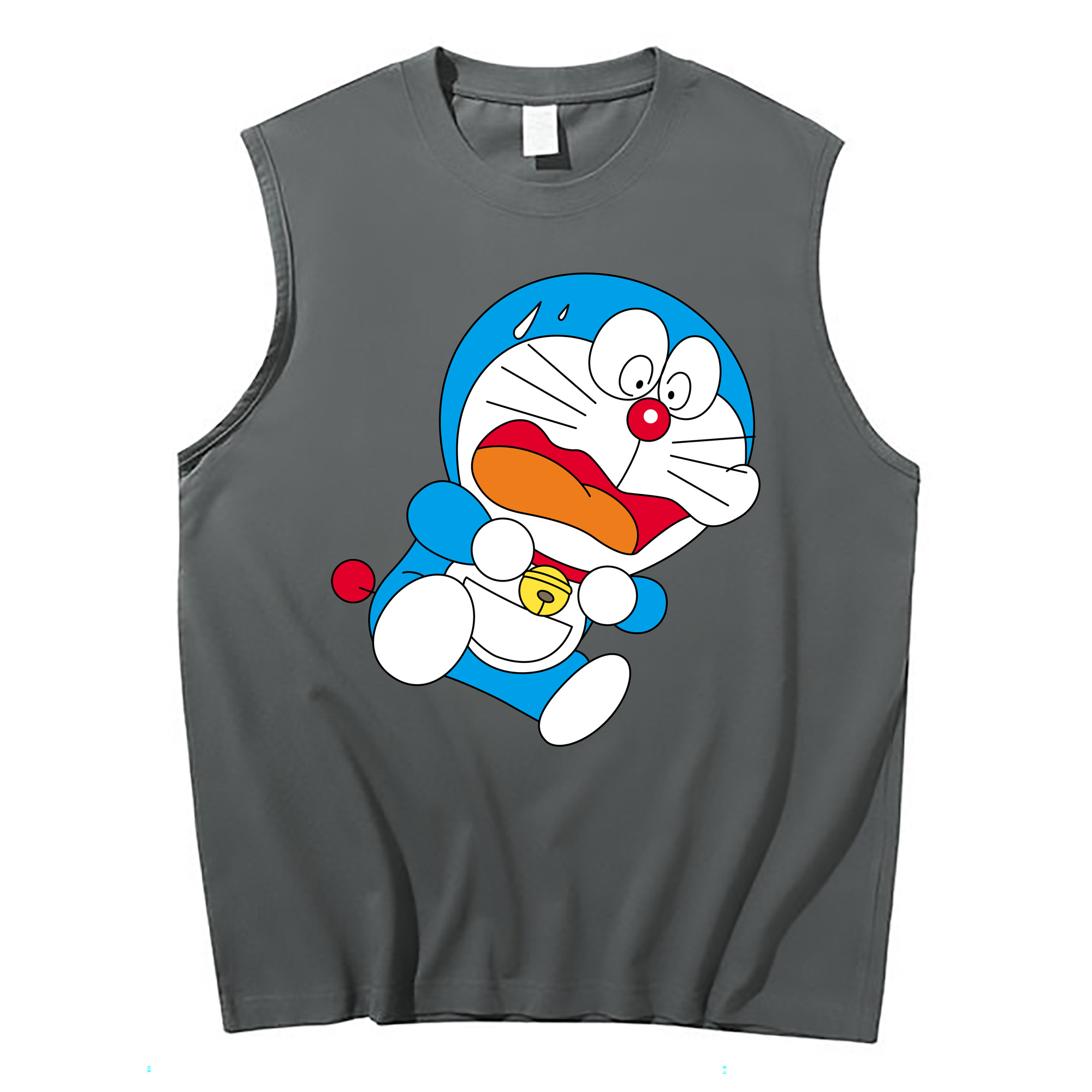 （画像用） ドラえもん Doraemon コットン100％タンクトップ（フロントプリント）